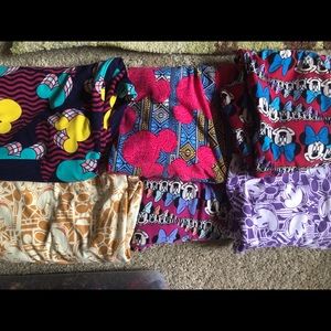 LuLaRoe tall and curvy Disney leggings TC